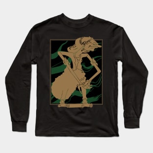 wayang sengkuni Long Sleeve T-Shirt